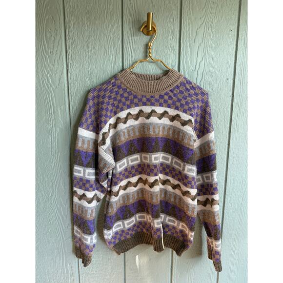 Vintage Knitwear Sweater, French Navy Medium - Picture 1 of 5